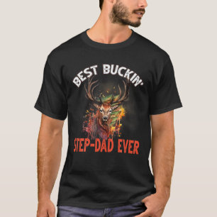 Camiseta Mejor Buckin Step-Dad Hunter Deer Buck St