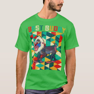 Camiseta Mejor Buddy Baboon
