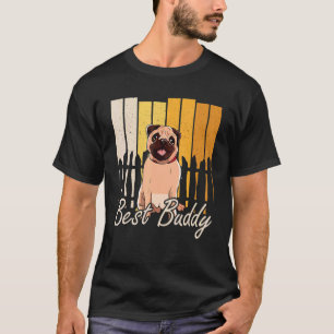 Camiseta Mejor Buddy Vintage para tu mejor amigo Retro