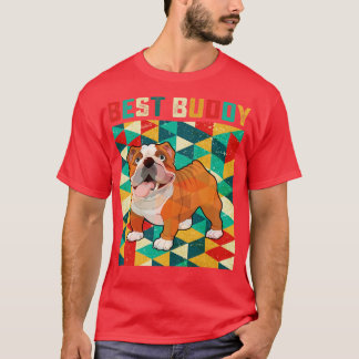 Camiseta Mejor Bulldog de Buddy