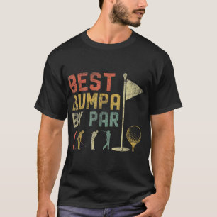 Camiseta Mejor Bumpa De Par Golf Lover Para Hombres Padre F
