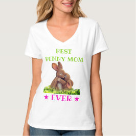 Camiseta MEJOR BUNNY MOM ALGUNA VEZ Simplemente Cute el cue