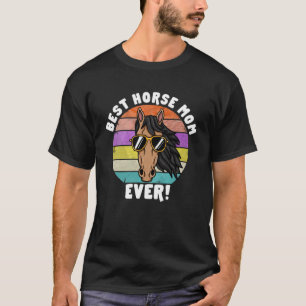 Camiseta Mejor caballista de caballos de compañía