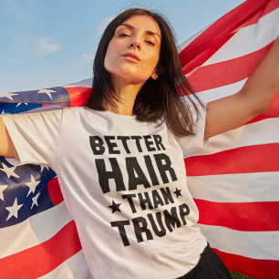 Camiseta Mejor cabello que Trump