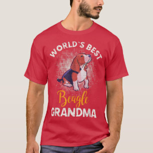 Camiseta Mejor cachorro divertido de la abuela del perro Be