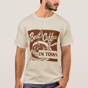 Camiseta Mejor Café De La Ciudad