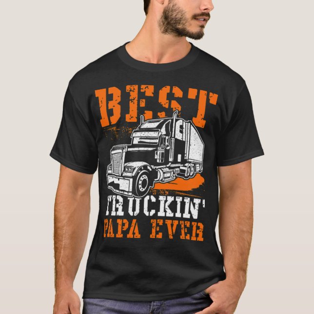 Camiseta Mejor Camión Camión Camión Gay Papa Ever (Anverso)