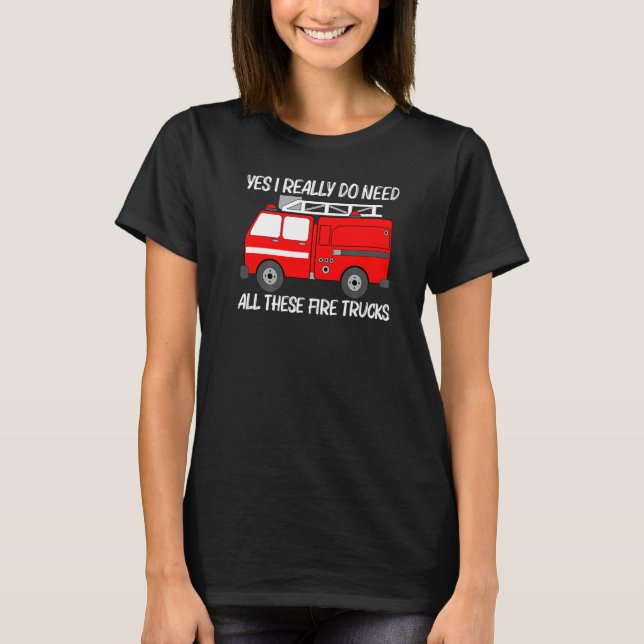 Camiseta Mejor Camión De Bomberos Para Hombres Mujeres Bomb (Anverso)