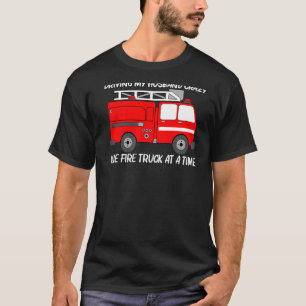 Camiseta Mejor Camión De Fuego De Arte Para Mujeres Mamá Ca