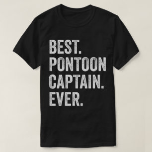 Camiseta Mejor capitán de pontón jamás
