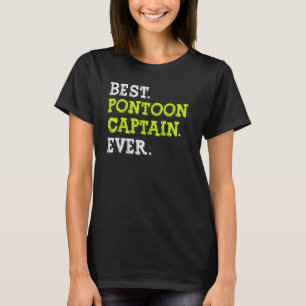 Camiseta Mejor Capitán de Pontón, Padre de Bote Gracioso