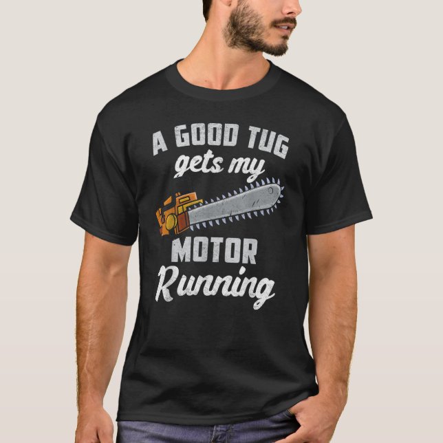 Camiseta Mejor carpintero de madera aserrada aserrín cha (Anverso)