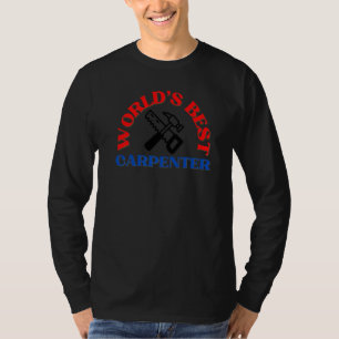 Camiseta Mejor Carpintero del Mundo, Carpintero, Ebanista P