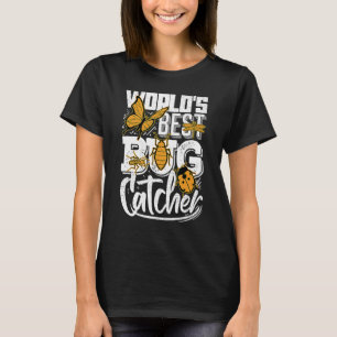 Camiseta Mejor Catcher de Bug del Mundo Insecar Entomología