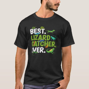 Camiseta Mejor Cazador de Lagartos de Todos los Tiempos Caz