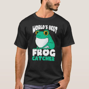 Camiseta Mejor cazador de ranas del mundo niños y niñas 7