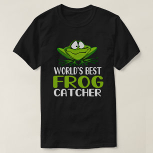 Camiseta Mejor cazadora de ranas del mundo - Regalo para ca