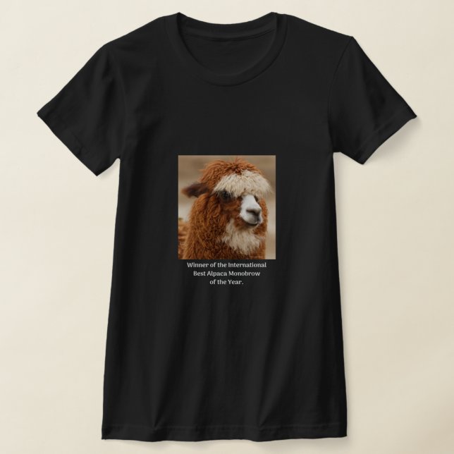Camiseta Mejor ceja única de alpaca (Distribución)