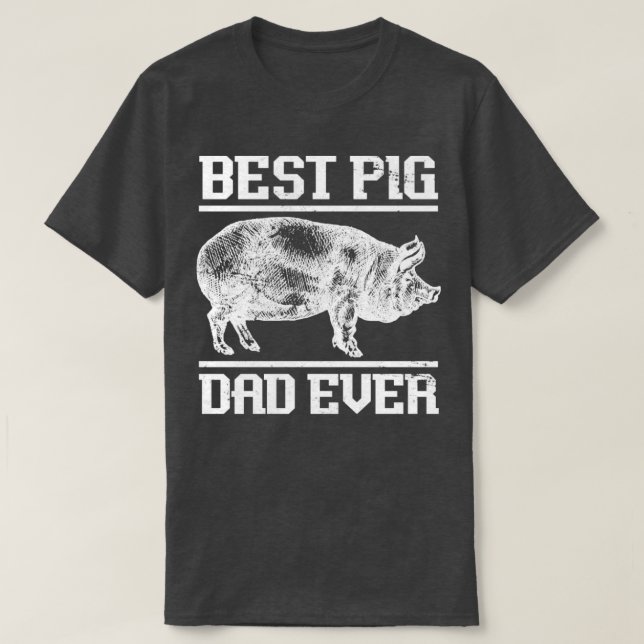 Camiseta Mejor Cerdo (Diseño del anverso)