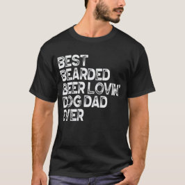Camiseta Mejor Cerveza de Cabello Amando Perro Papá
