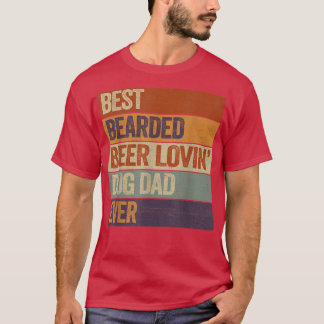 Camiseta Mejor Cerveza de Cabello Amante Perro Papá Peta Lo