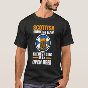 Camiseta Mejor cerveza escocesa del equipo escocés