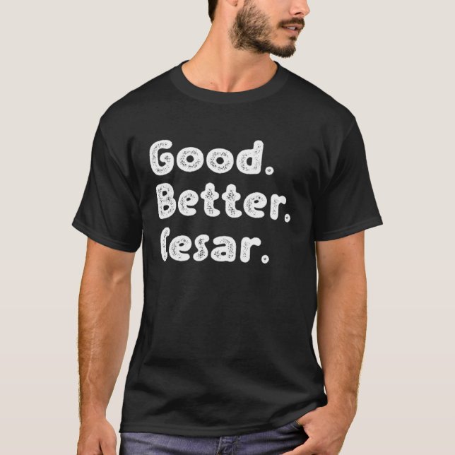 Camiseta Mejor César Pullover Hoodie (Anverso)