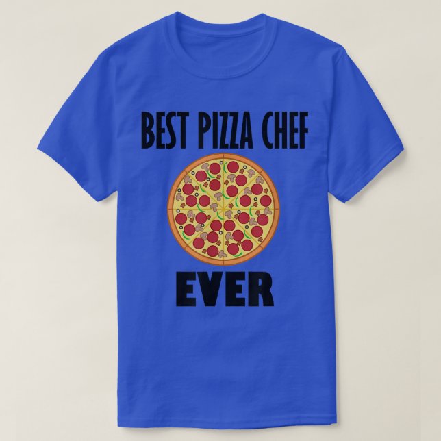 Camiseta Mejor Chef De Pizza Irónico Que Dice Pizza Haciend (Diseño del anverso)