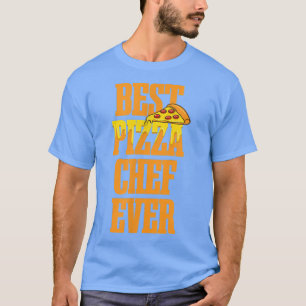 Camiseta Mejor Chef Pizza Cocina Italiana Irónica Amante219
