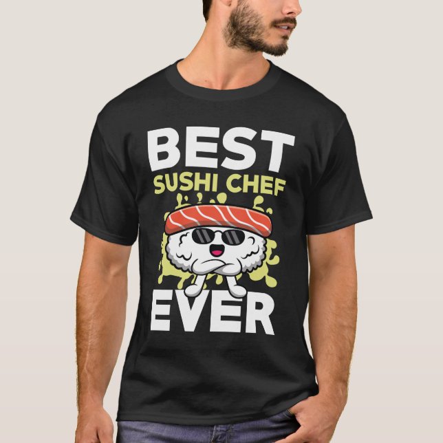 Camiseta Mejor Chef Sushi (Anverso)