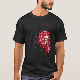 Camiseta Mejor Chica Amigos Día de San Valentín pareja dos
