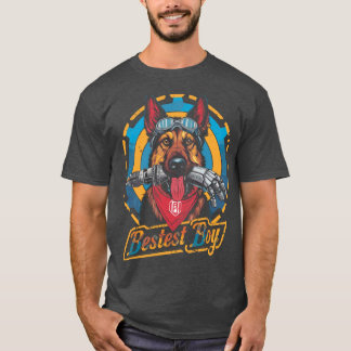 Camiseta mejor chico dogmeat diseño retro familia