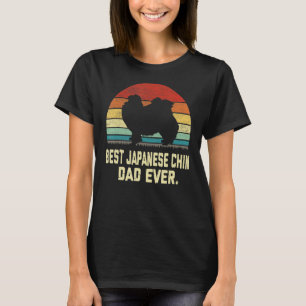 Camiseta Mejor Chin Dad Japonés Viejo Perro