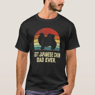 Camiseta Mejor Chin Dad Japonés Viejo Perro
