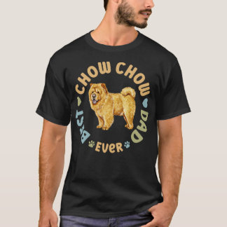 Camiseta Mejor Chow Chow Dad