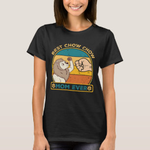 Camiseta Mejor Chow Chow Dog Mom