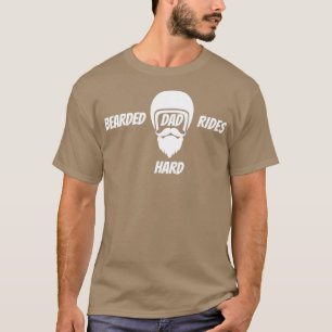 Camiseta Mejor ciclista barbudo papá 2