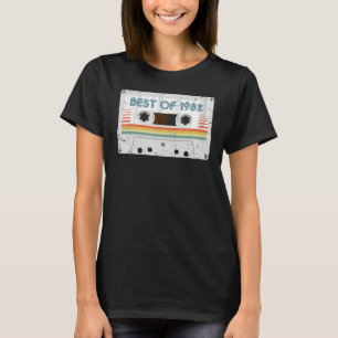 Camiseta Mejor Cinta Cassette 40th Birthday de 1982 1