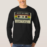 Camiseta Mejor Cinta Cassette 40th Birthday de 1982 40th<br><div class="desc">Mejor Cinta Cassette 40th Birthday de 1982 40th</div>