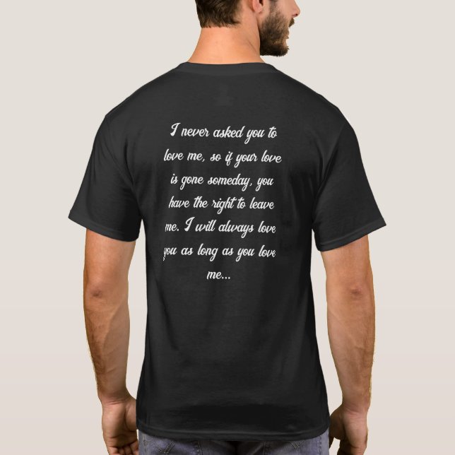 Camiseta Mejor Cita De Amor Para La Realidad (Reverso)