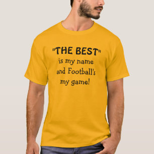 Camiseta Mejor cita deportiva de fútbol