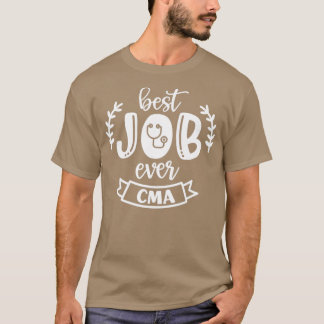 Camiseta Mejor CMA de Trabajo de la Edad