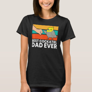 Camiseta Mejor Cockatiel Dad Ever Bird Cockatiel Parrot