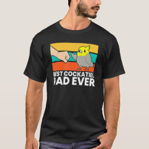 Camiseta Mejor Cockatiel Dad Ever Bird Cockatiel Parrot