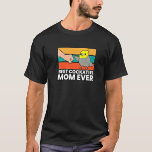 Camiseta Mejor Cockatiel Mom Ever Bird Cockatiel Parrot