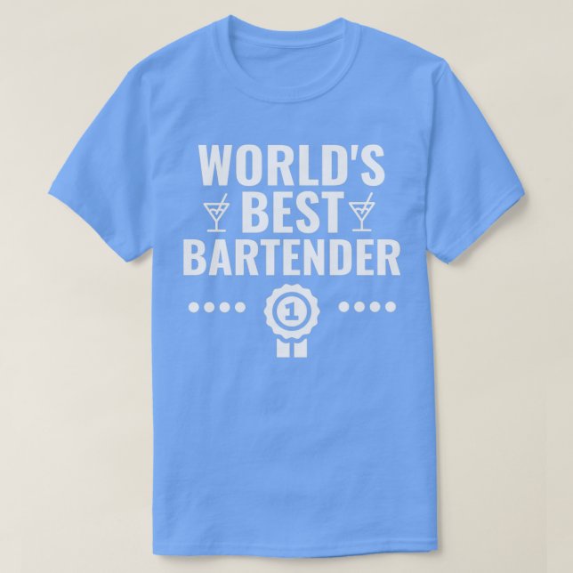 Camiseta Mejor cóctel Bartender Funny Bartending de Worldx2 (Diseño del anverso)