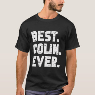 Camiseta Mejor Colin Nombres de Nacimiento Popular Colin Co