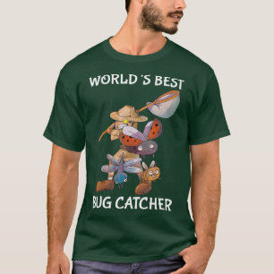 Camiseta Mejor Comida De Insectos Entomólogos De Catcher De
