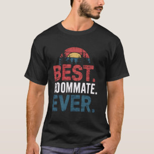Camiseta Mejor Compañero De Habitación Siempre Gracioso Ret