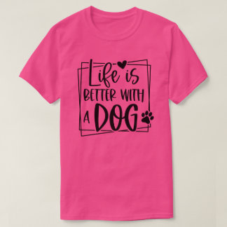 CAMISETA MEJOR CON LOS PERROS